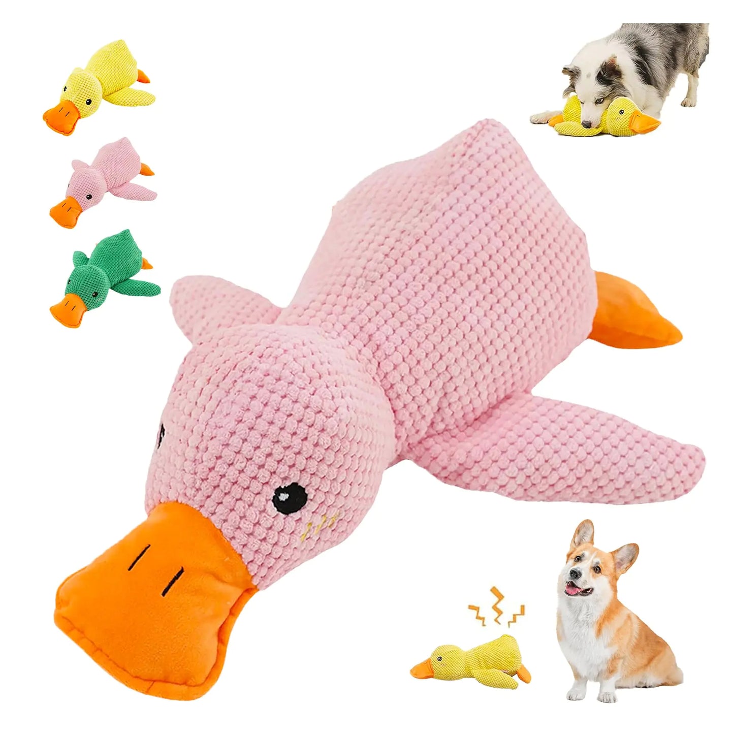 Calming Duck Dog Toy