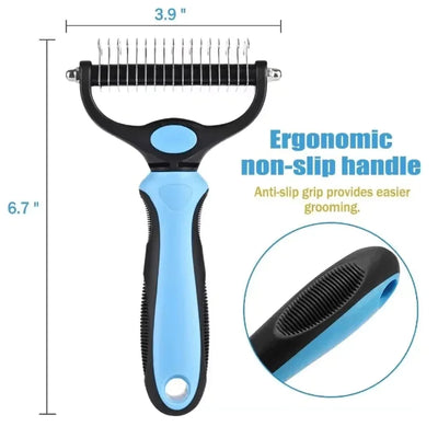 Expert Dual-Action Dog Grooming Brush